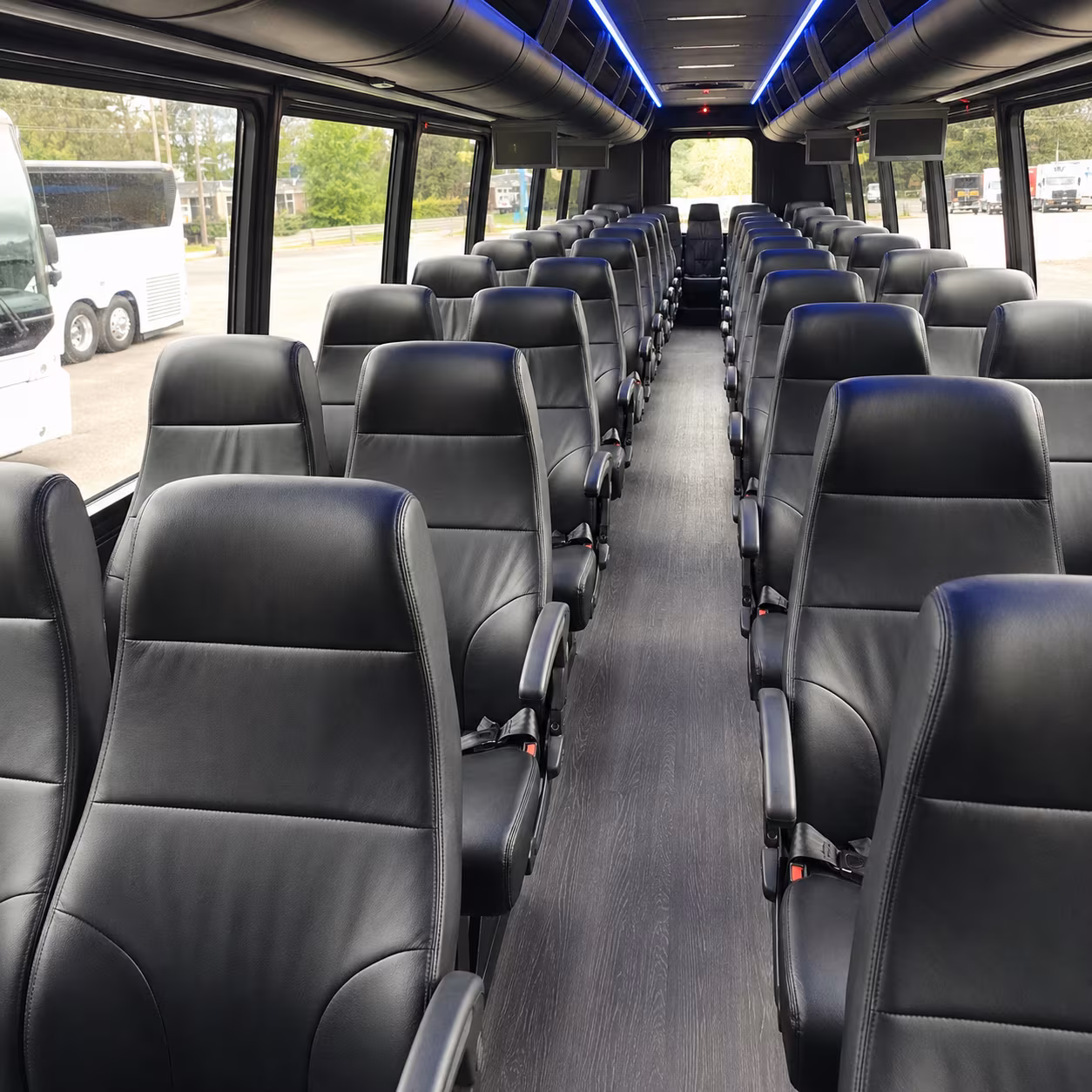airport transfer buses for out of town wedding guests arriving at lax or long beach