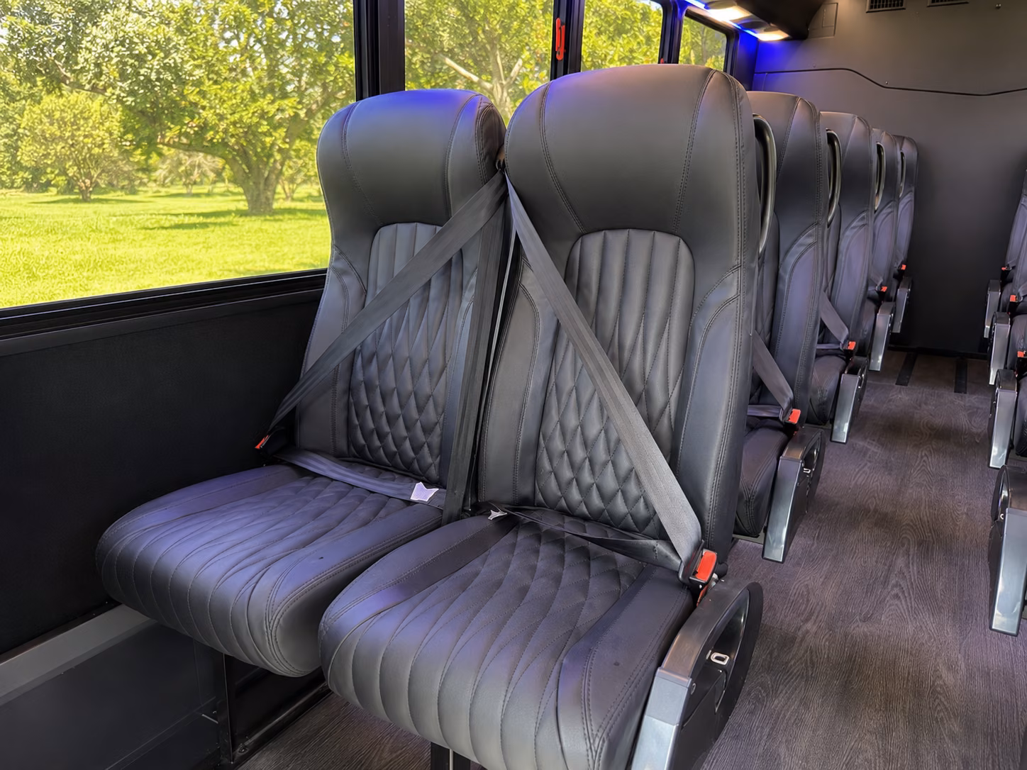 wedding guest shuttle buses between whittier hotels and ceremony venues
