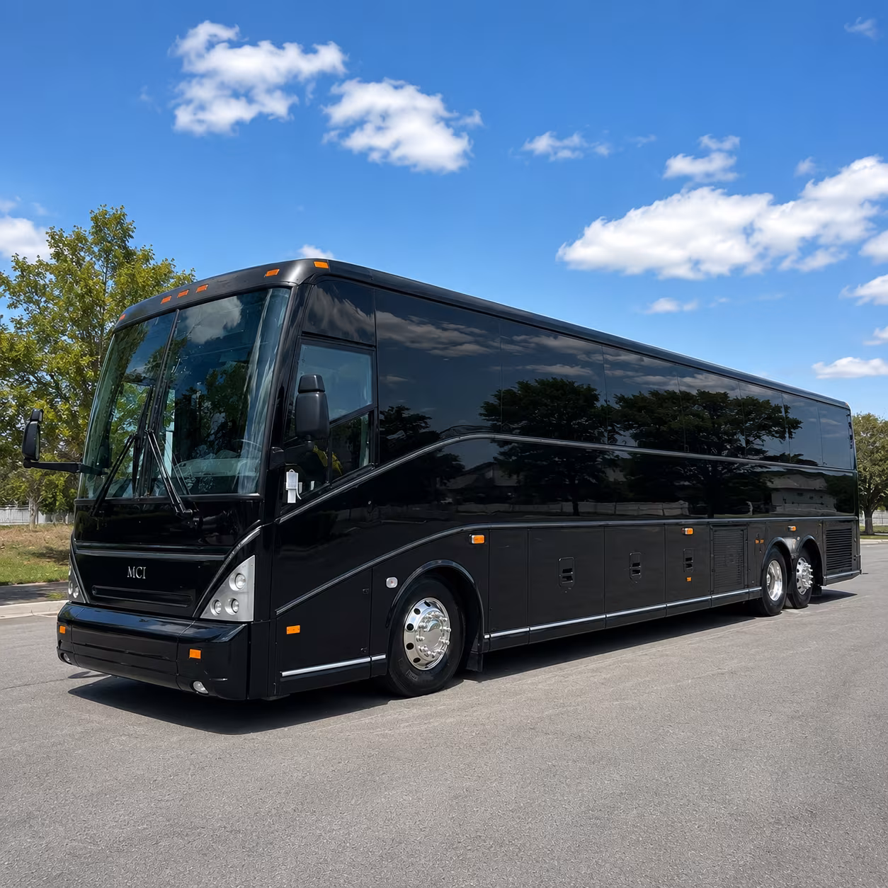 whittier 56 passenger charter bus