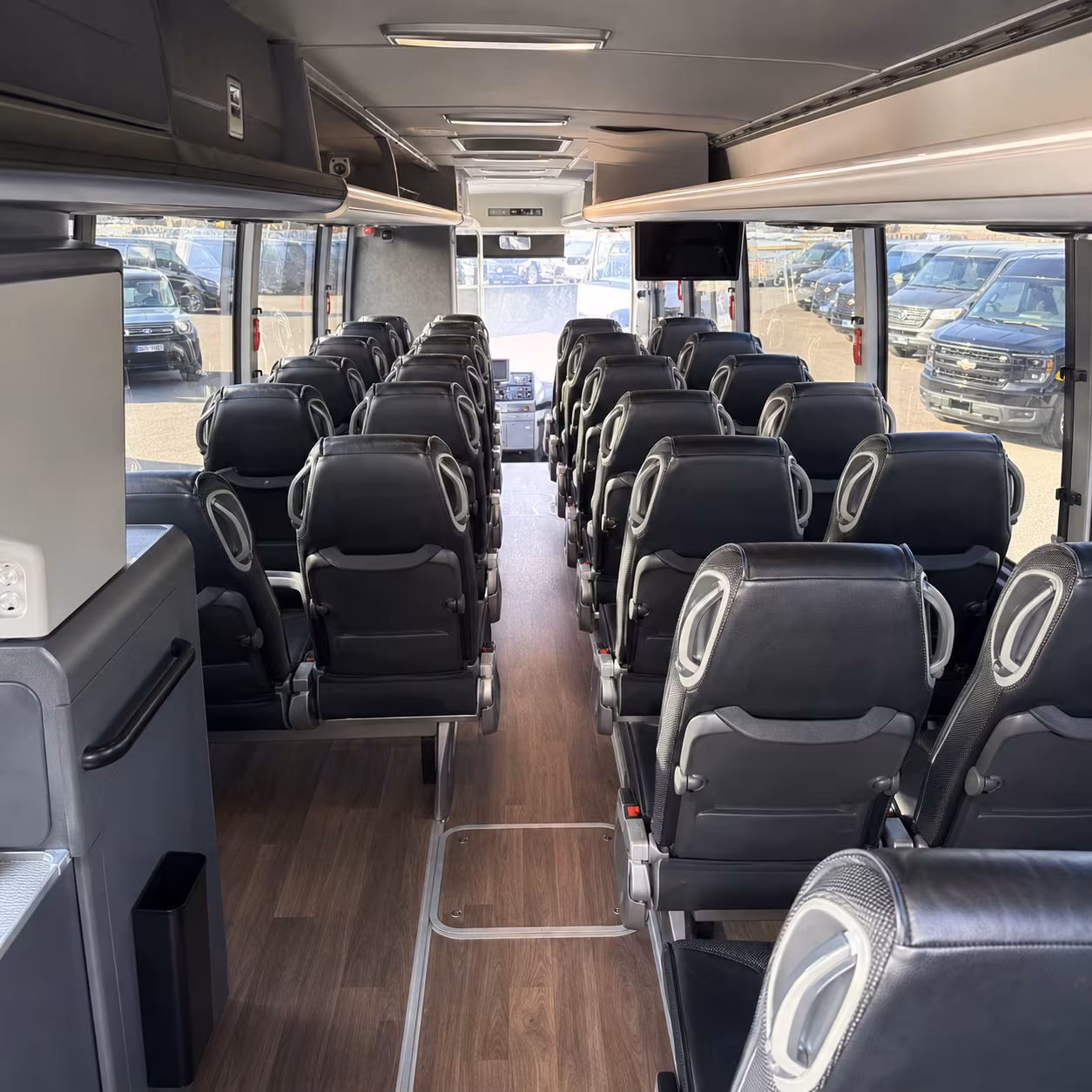 whittier long distance transportation onboard seating