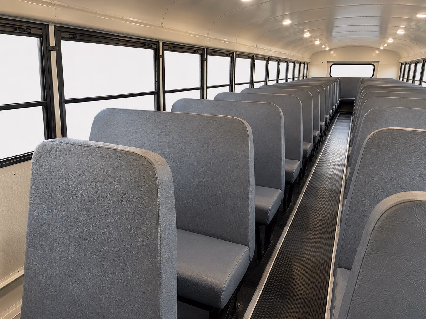 whittier school bus interior