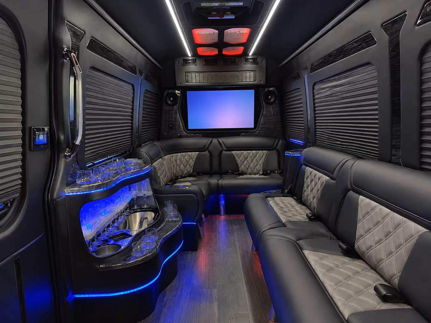 whittier sprinter limousine inside