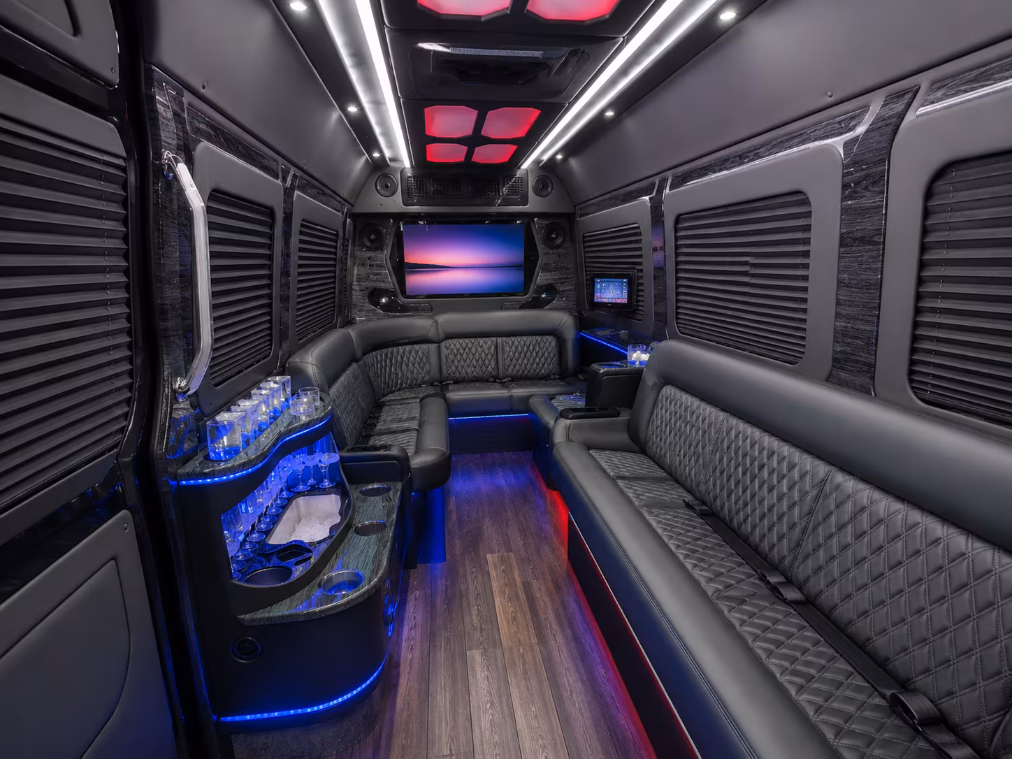 whittier sprinter limousine interior