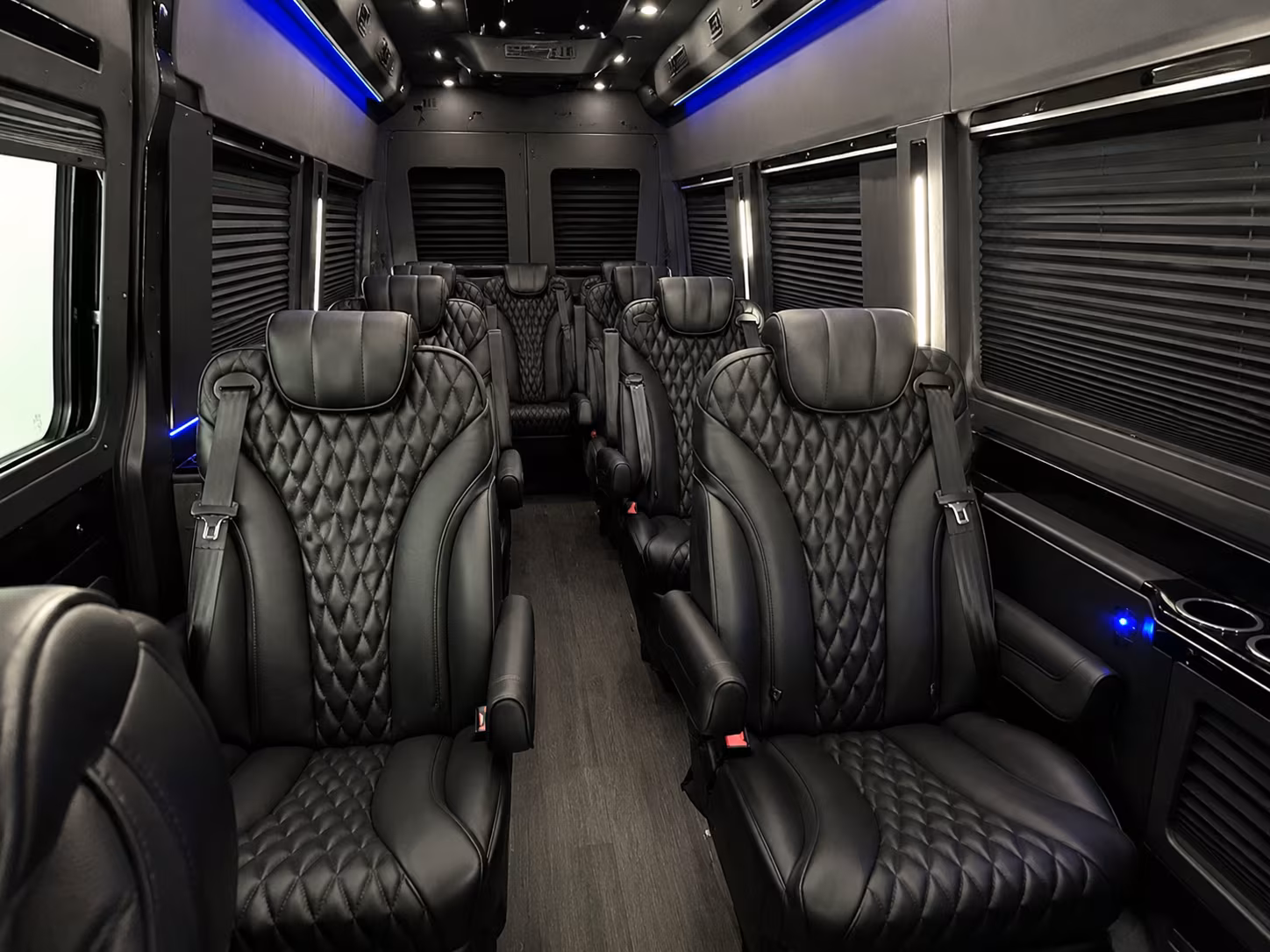 whittier sprinter van with driver interior