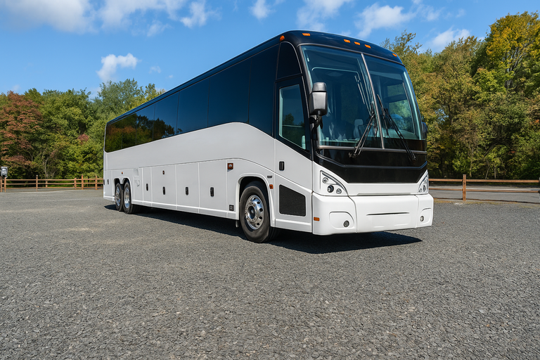 Whittier Coach Bus Service 56 Passenger Coach Bus